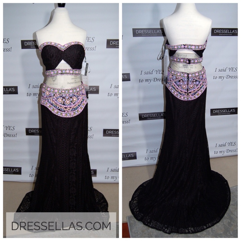 NWT! Two Piece Rachel Allan Prom Dress!
